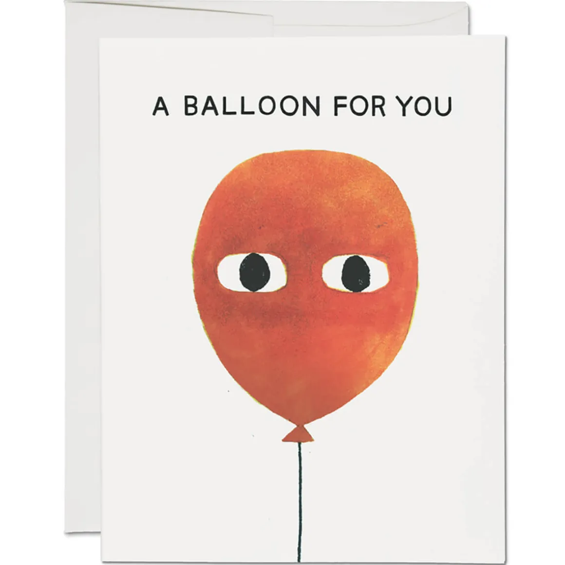 A Balloon For You Greetings Card by Red Cap Cards