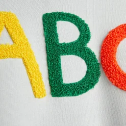 ABC Chenille Sweatshirt by Mini Rodini