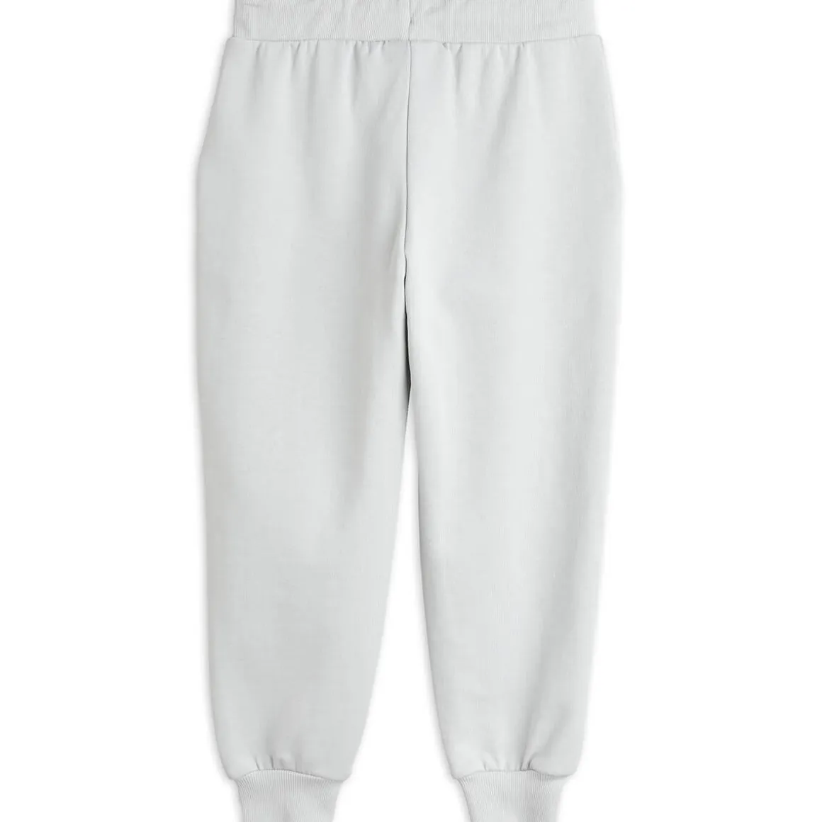 ABC Embroidered Sweatpants in Grey Melange by Mini Rodini