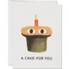 A Cake For You Greetings Card by Red Cap Cards