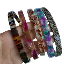 Acetate Alice Band (1cm Width) in Various Colours by Hello Sakura
