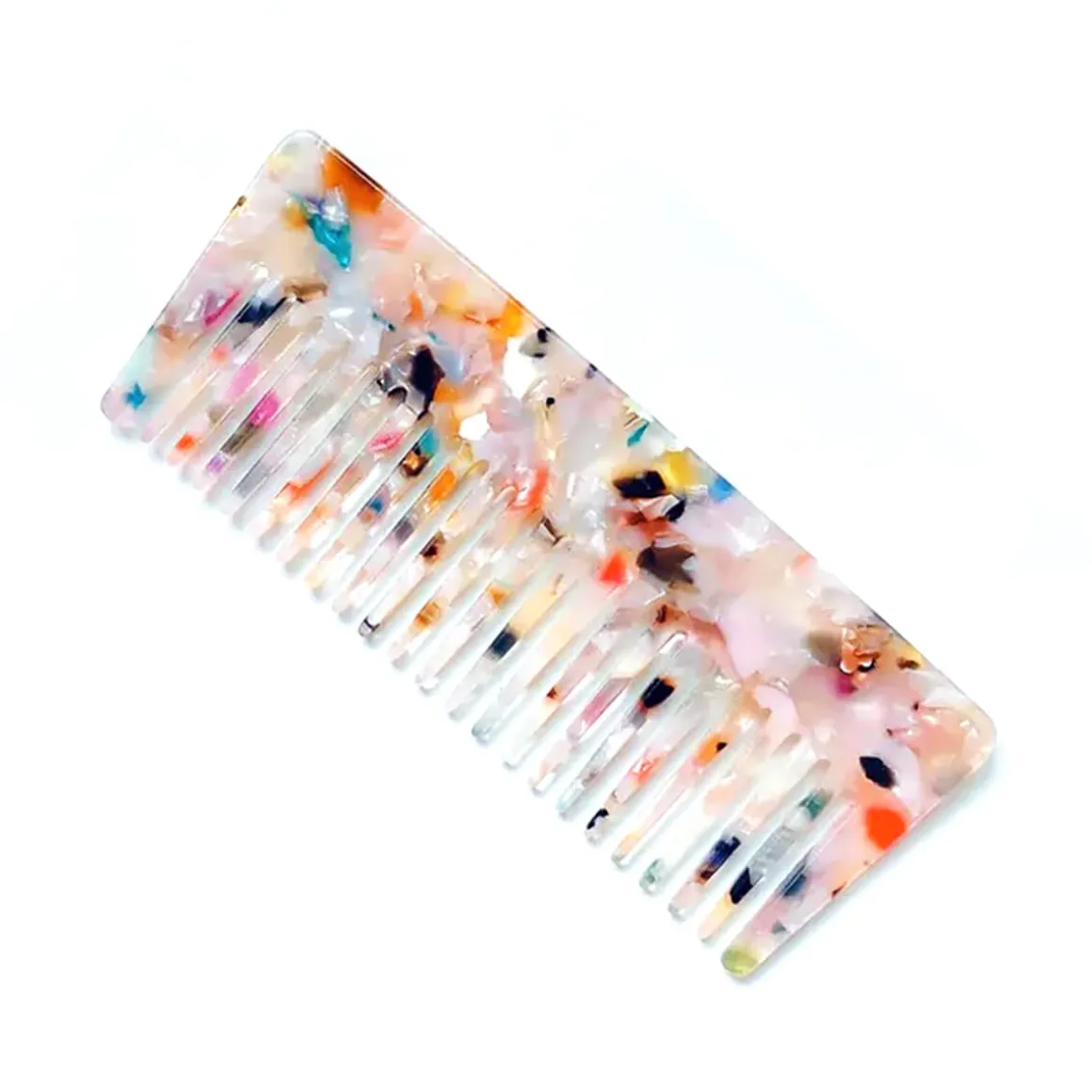 Acetate Wide Tooth Comb (11.5cm) in Various Colours by Hello Sakura