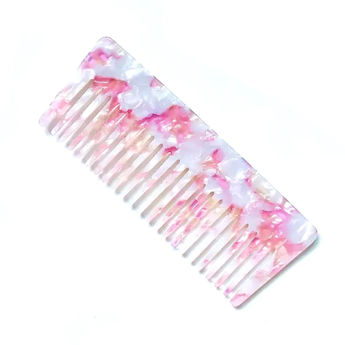 Acetate Wide Tooth Comb (11.5cm) in Various Colours by Hello Sakura