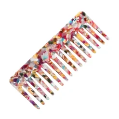 Acetate Wide Tooth Comb (15cm) in Various Colours by Hello Sakura