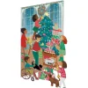 A Christmas Party Laser Cut Christmas Greetings Card By Roger La Borde