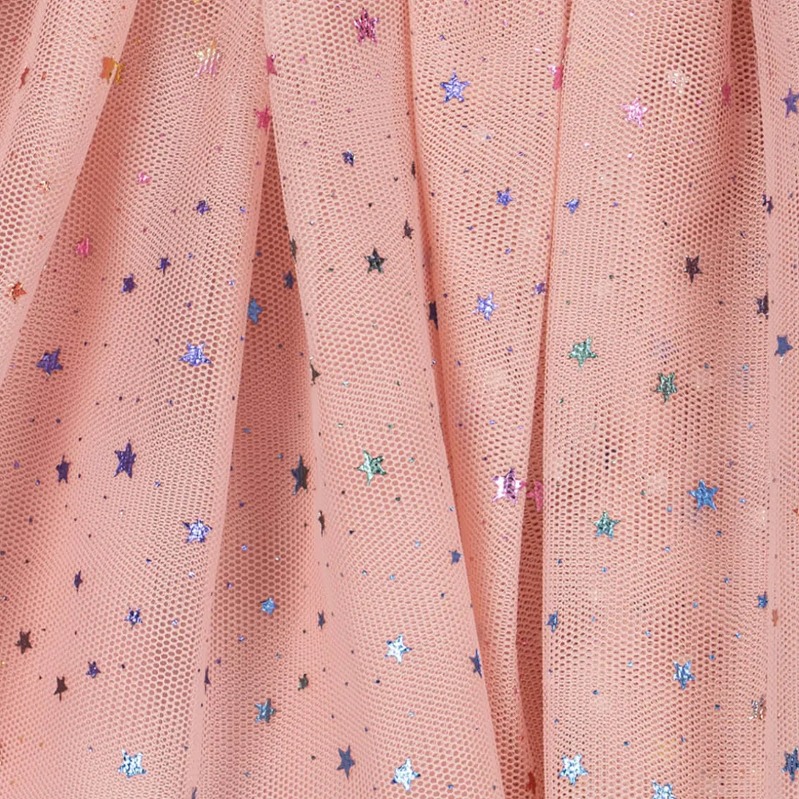 Ada Fairy Ballerina Dress in Fairy Etoile Holographic Pink by Konges Slojd