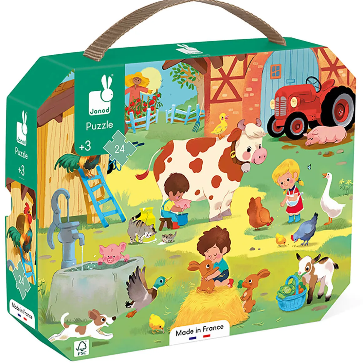 A Day At The Farm Puzzle by Janod