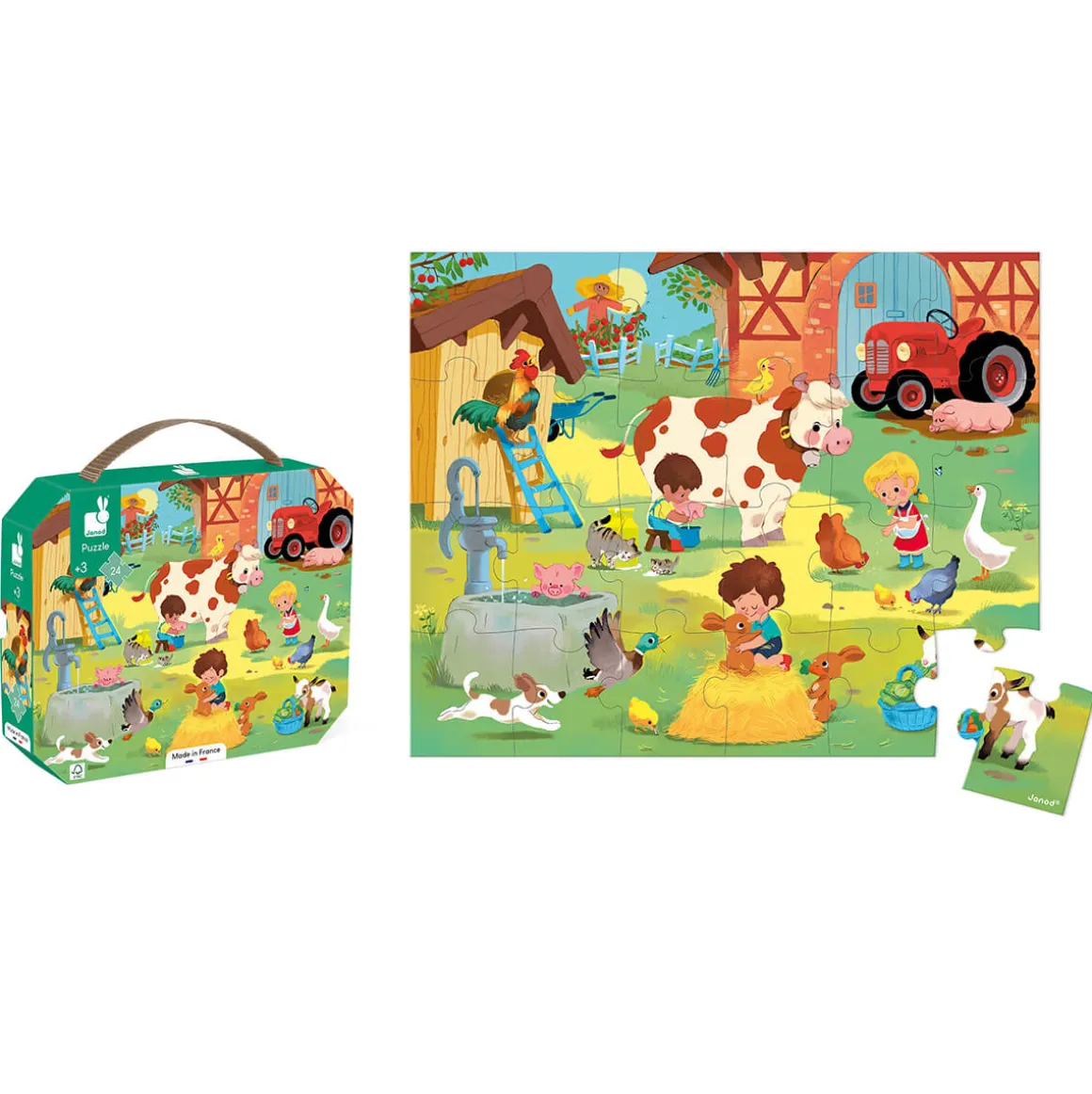 A Day At The Farm Puzzle by Janod