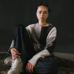 Adult Corneli Pullover in Natural by Mabli