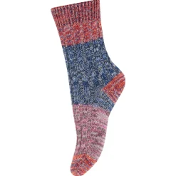 Adult Re-Stock Cotton Rib Ankle Socks in True Blue by MP Denmark
