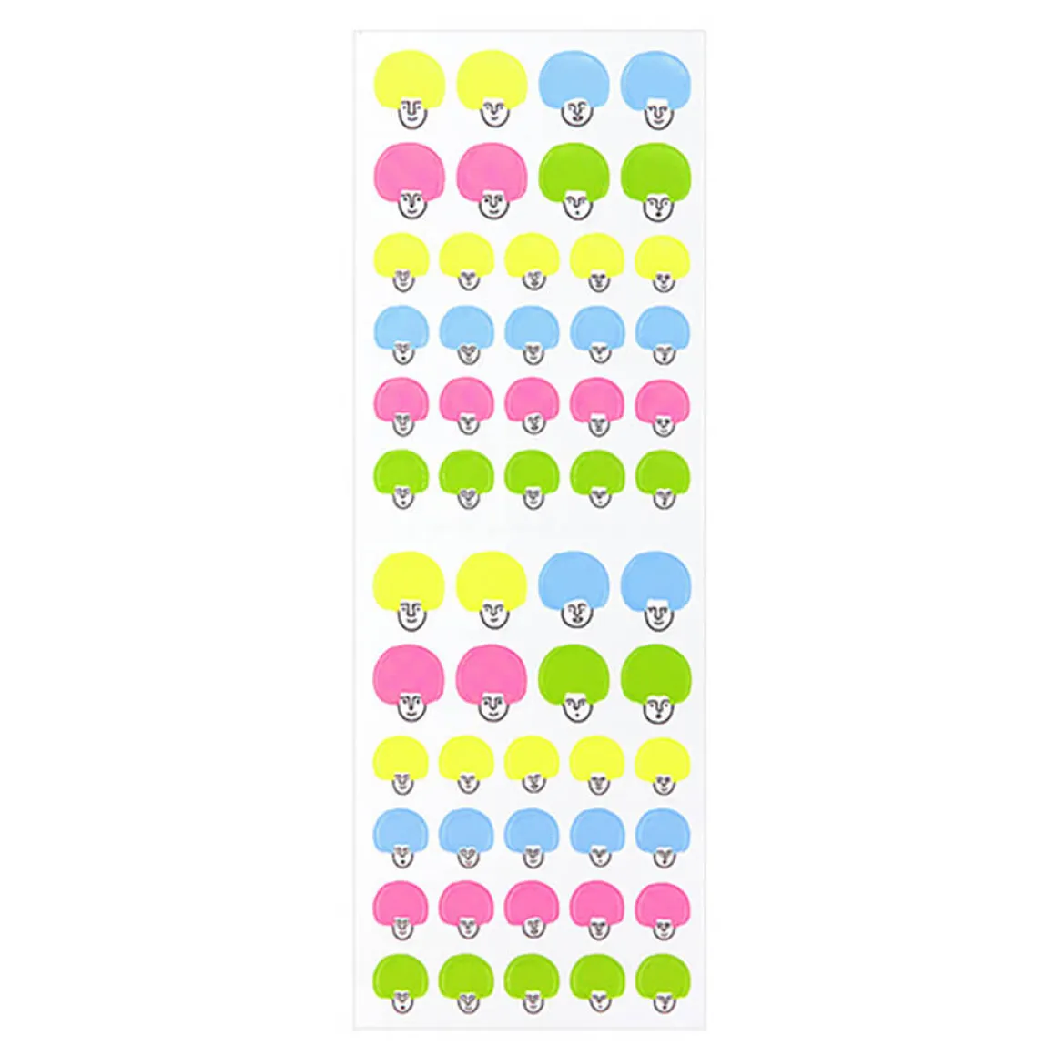 Afro Highlighting Stickers by Midori