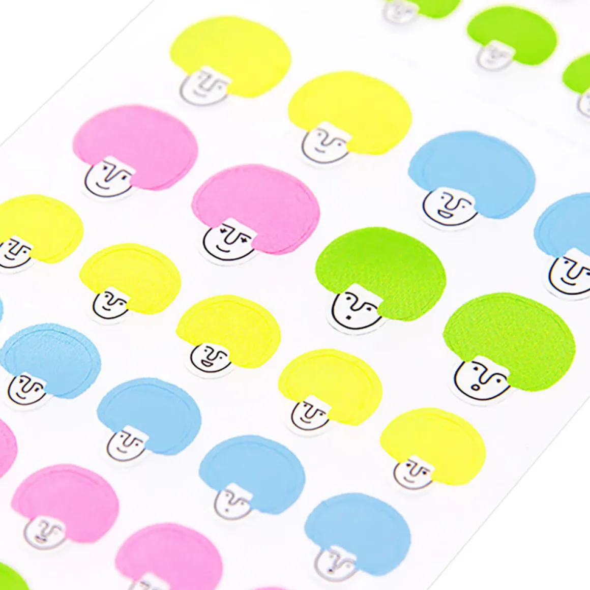Afro Highlighting Stickers by Midori