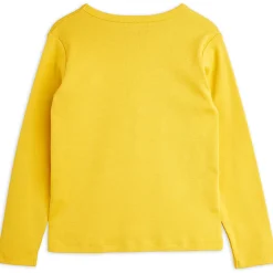Agatha Dog Long Sleeve Tee in Yellow by Mini Rodini
