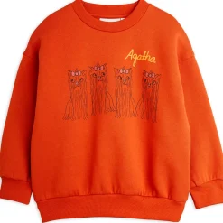 Agatha Dog Sweatshirt in Red by Mini Rodini