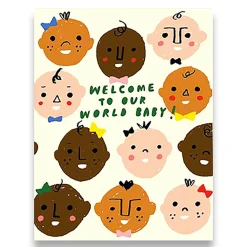 Akachan Greetings Card by Carolyn Suzuki for 1973