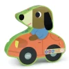 Alberto Le Chien Wooden Jigsaw Puzzle Set by Vilac