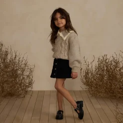 Alice Sweater in Heathered Sand by Rylee & Cru