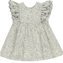 Alina Dress in Blue Blossom by Quincy Mae