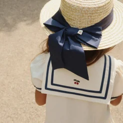 Allie Sailor Dress in Optic White by Konges Slojd