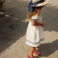 Allie Sailor Dress in Optic White by Konges Slojd