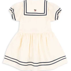 Allie Sailor Dress in Optic White by Konges Slojd