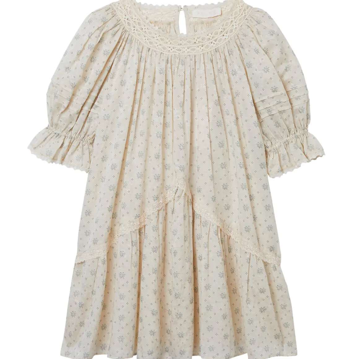 Anais Dress in Cornflower by Faune