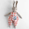 Andie Medium Rabbit in Grey by Polka Dot Club