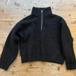 Andre Sweater in Black by Le Bon Shoppe