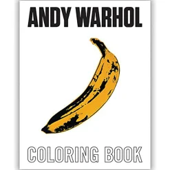 Andy Warhol Colouring Book by Mudpuppy