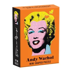 Andy Warhol Marilyn Mini Shaped Puzzle by Mudpuppy