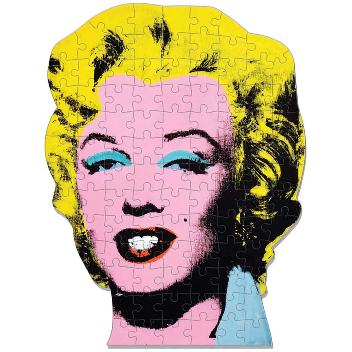 Andy Warhol Marilyn Mini Shaped Puzzle by Mudpuppy