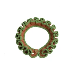 Angelica Collar in Golden Brown by Kalinka
