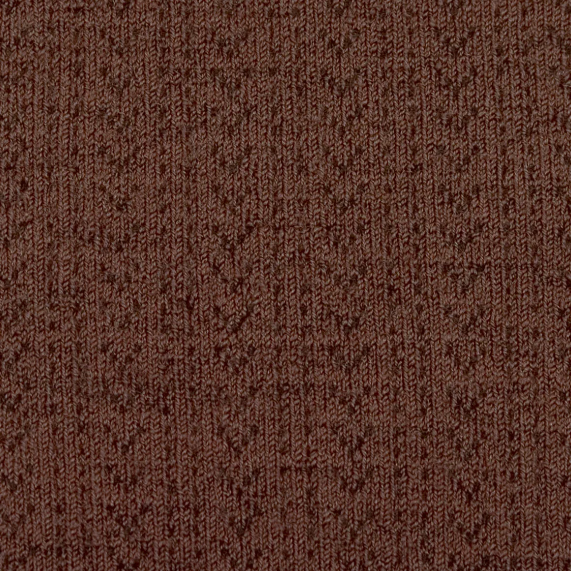 Angelique Pointelle Merino Wool Tights in Chocolat Au Lait by Collegien