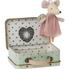 Angel Mouse In Suitcase by Maileg