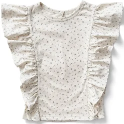 Angel Tee in Frolic Print / Cloud Grey by Soor Ploom