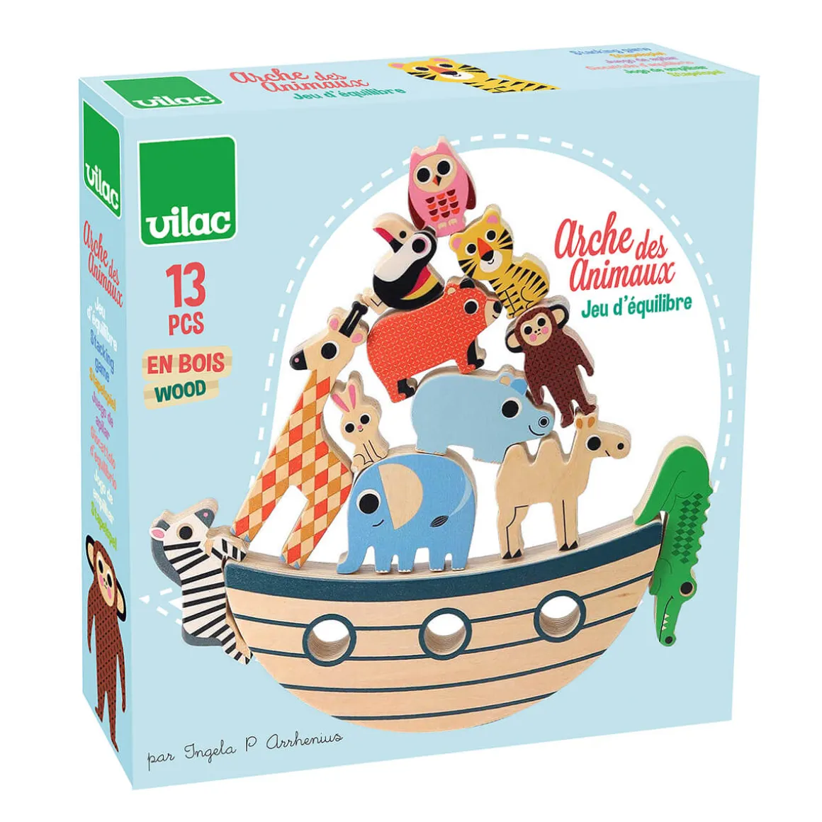 Animal Ark Stacking Game by Vilac