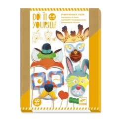 Animal Party Photo Booth DIY Craft Kit by Djeco