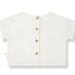 Annalisa Top in Ivory by 1+ in the Family - Last Ones In Stock - 3-12 Months