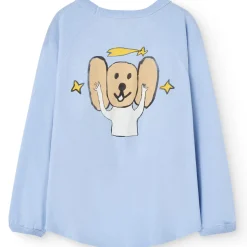 Anteater Kid Long Sleeve T Shirt in Soft Blue by The Animals Observatory