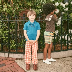 A-Pant in Tomato Piazza by Misha & Puff