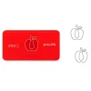 Apple D-Clip Paperclips by Midori