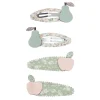 Apples And Pears Clic Clac Hair Clips by Mimi & Lula