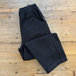 Arc Pants in Black Canvas by Le Bon Shoppe