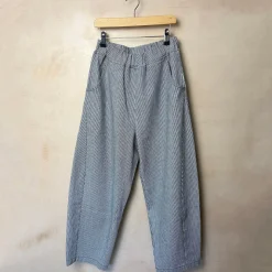 Arc Pants in Navy Stripe by Le Bon Shoppe