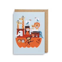 Ark Mini Greetings Card by Ingela P. Arrhenius for Lagom Design