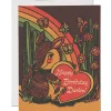 Armadillo Birthday Greetings Card by Red Cap Cards