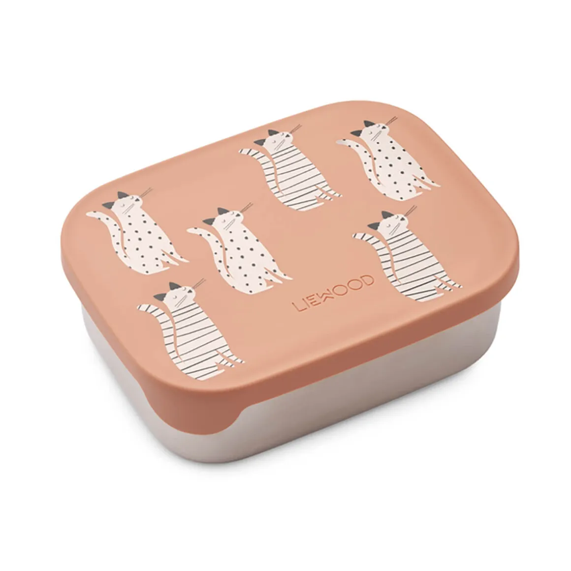 Arthur Lunchbox in Cat / Tuscany Rose by Liewood