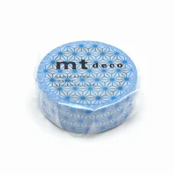 Asanoha Tsuyukusa 15mm Deco Series Washi Tape by MT Japan