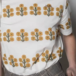 Aster Tee in Off White by The Tiny Big Sister