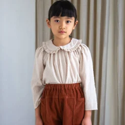 Astrid Blouse in Milk by Soor Ploom - Last Ones In Stock - 5 Years